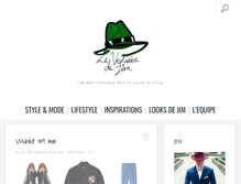 Tablet Screenshot of le-vestiaire-de-jim.com